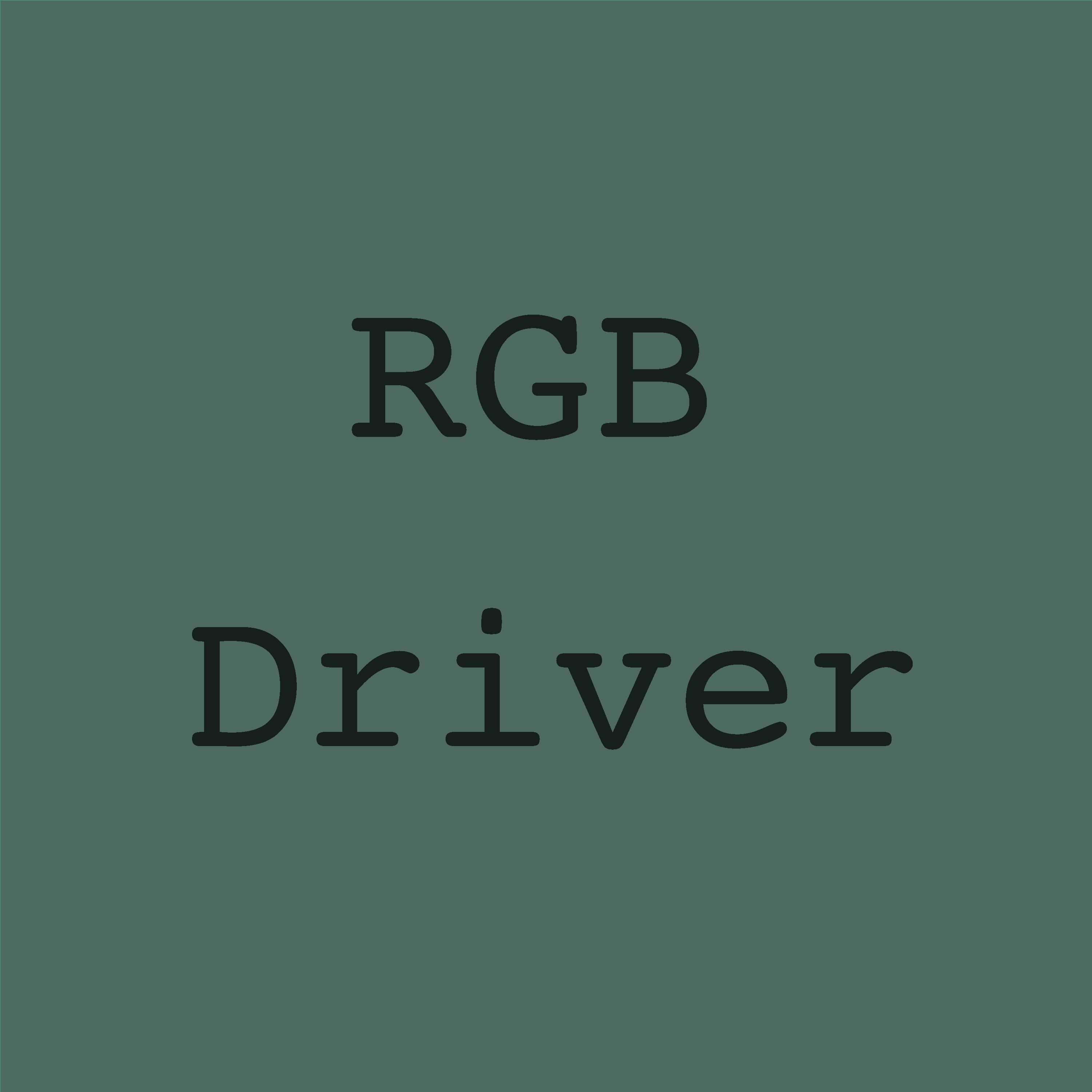 RGB Driver